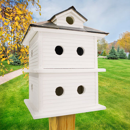 Bird In Hand Mount Joy 2 Level Purple Martin Manor, 9 Room