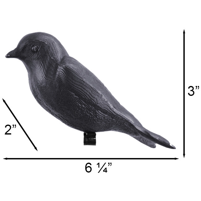 Erva Purple Martin Decoy with Spring Clip
