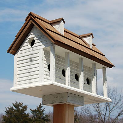 Bird In Hand Martinsburg Purple Martin Manor, 6 Room