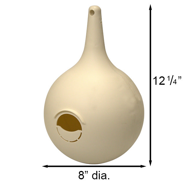 Two-Piece Martin Gourds and Pole, 4 Over 4, by Prime Retreat