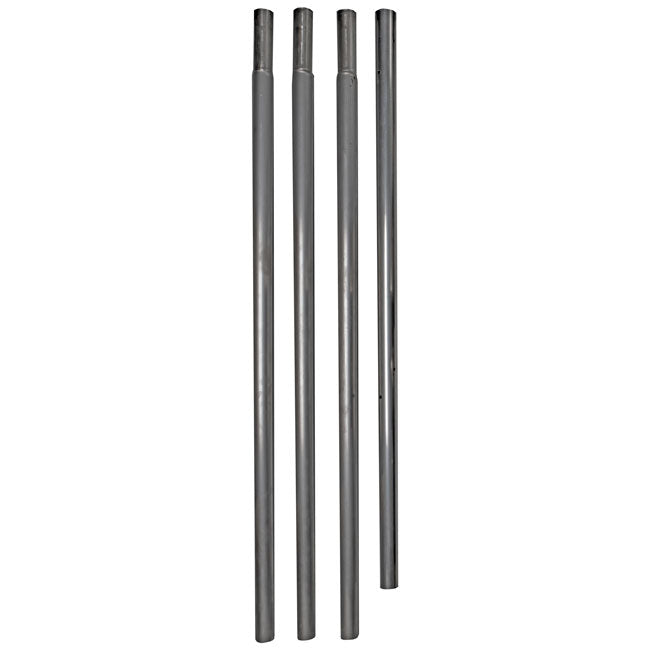 Wild Bird Lover's Aluminum Pole for 8 Gourds, 4 Over 4