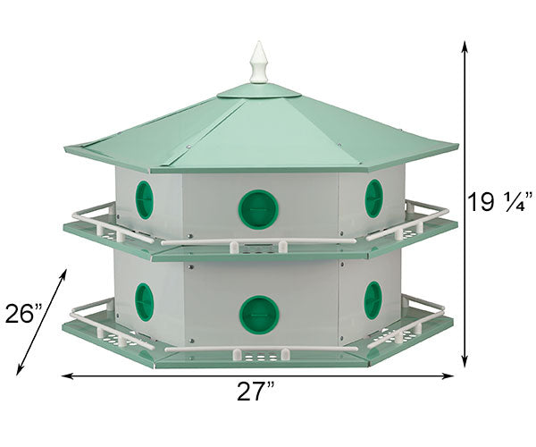 Heath Double Double Martin Houses and Poles Package