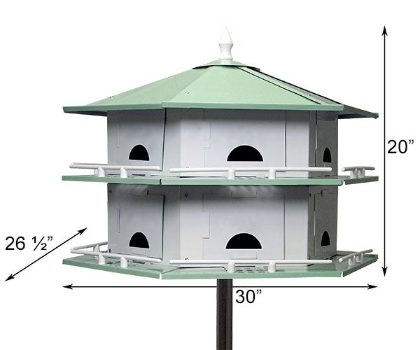 Heath Convertible Purple Martin House, 12 Room
