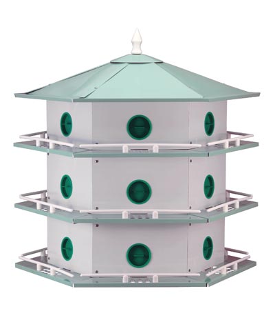 Heath Aluminum 18-Room Deluxe Martin Houses, Set of 2