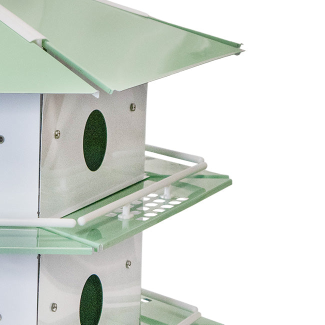 Heath Aluminum Two-Story Premium Martin House, 12 Room