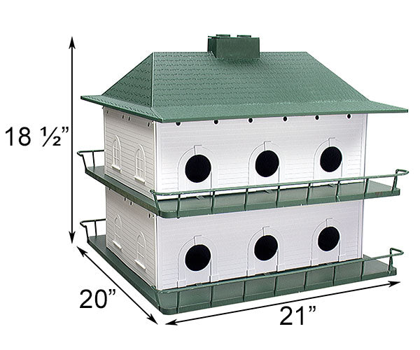 Heath Two-Story Purple Martin House, 12 Room