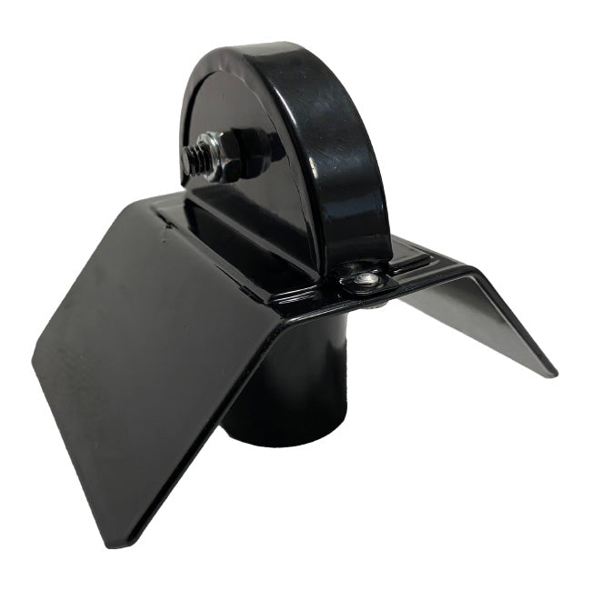 Galvanized Steel Pulley Pole Topper by Prime Retreat
