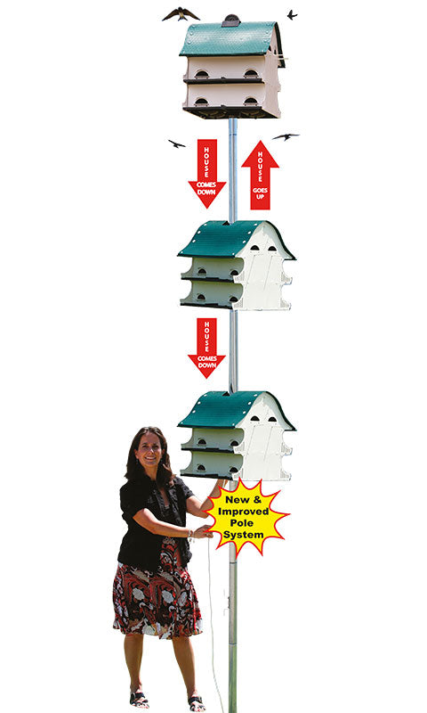 S&K American Barn Purple Martin House, 12 Room