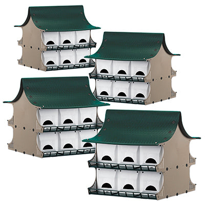 S&K Purple Martin Houses, Pack of 4