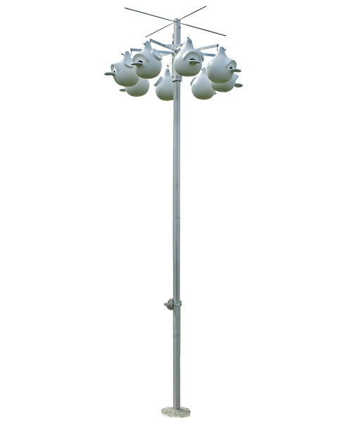 Troyer's Horizontal Gourd Rack w/8 Crescent SREH SuperGourds