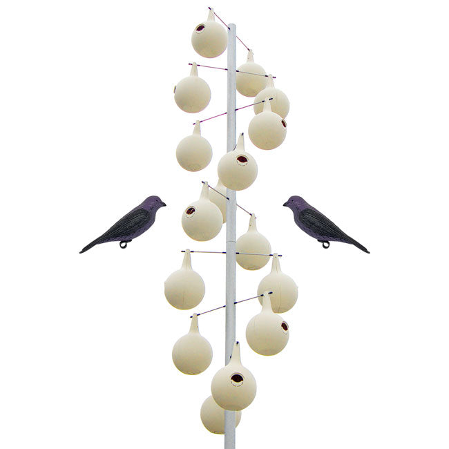 Heath 2-Piece Martin Gourds w/ Heavy-Duty Aluminum Pole Kit