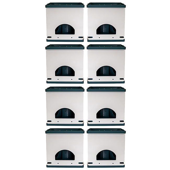Heritage Farms Quad Pod Purple Martin House Package, 2 Pods