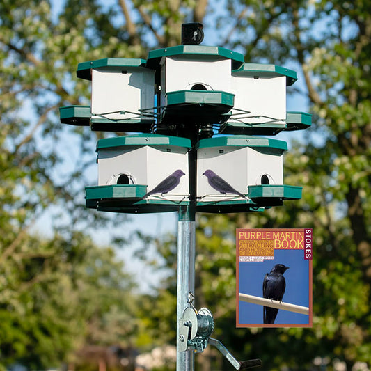Heritage Farms Quad Pod Purple Martin House Package, 8 Room
