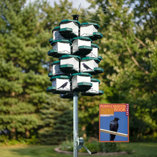Heritage Farms Quad Pod Purple Martin House Package, 16 Room
