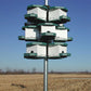 Heritage Farms Quad Pod Purple Martin House Package, 12 Room