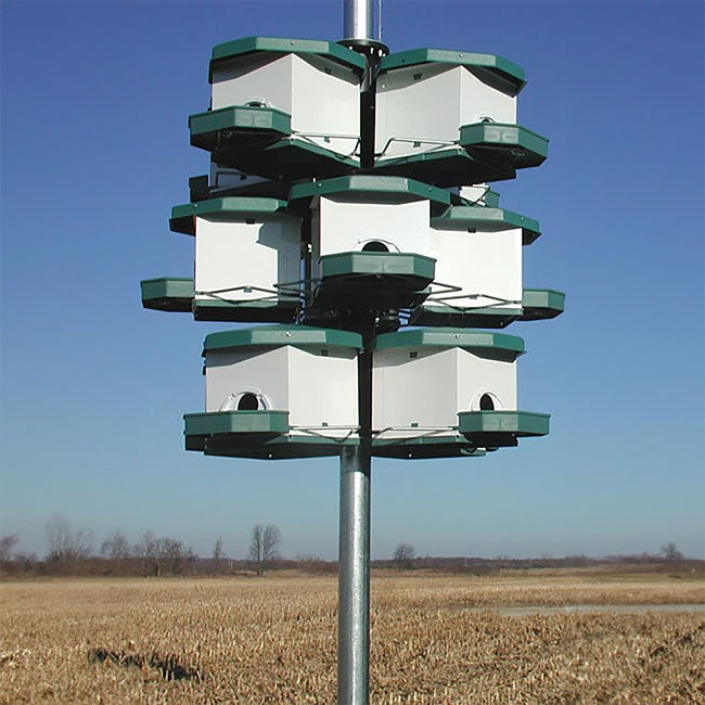 Heritage Farms Quad Pod Purple Martin House Package, 12 Room