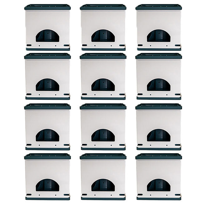 Heritage Farms Quad Pod Purple Martin House Package, 12 Room