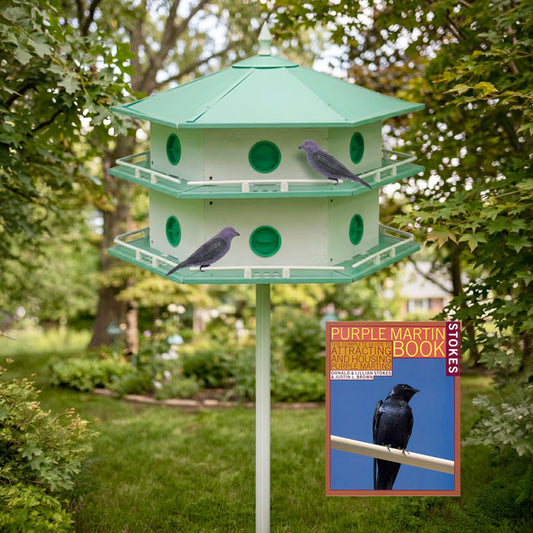 Heath 12-Room Deluxe Purple Martin House Package