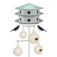 Heath 12-Room Deluxe Purple Martin House, Gourds, & Decoys