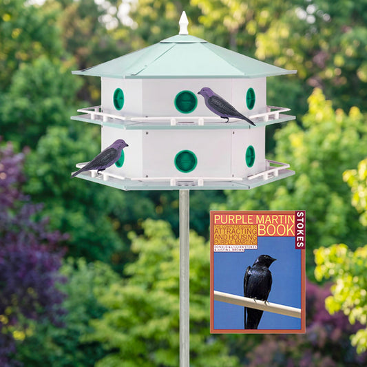 Heath 12-Room Deluxe Purple Martin House Package