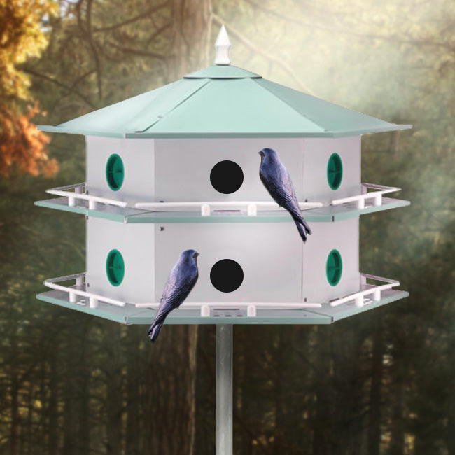 Heath 12-Room Deluxe Purple Martin House Package