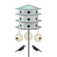 Heath 18-Room Deluxe Purple Martin House & Gourds Kit