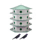 Heath 24-Room Deluxe Purple Martin House with Decoys