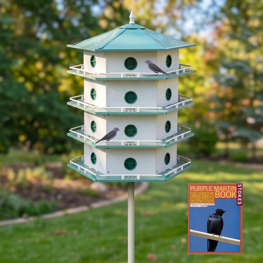 Heath 24-Room Deluxe Purple Martin House Package