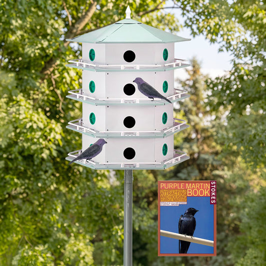 Heath 24-Room Deluxe Purple Martin House Package