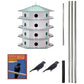 Heath 24-Room Deluxe Purple Martin House Package