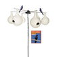 Purple Martin Gourds with Hanging Bracket and Pole Kit