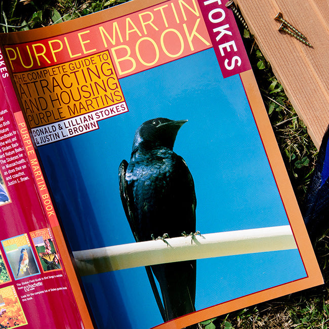 Heath Cedar Crescent Entry Purple Martin House Package