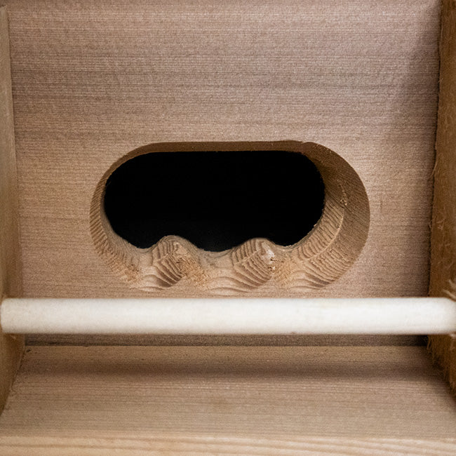 Heath Cedar Crescent Entry Purple Martin House Package