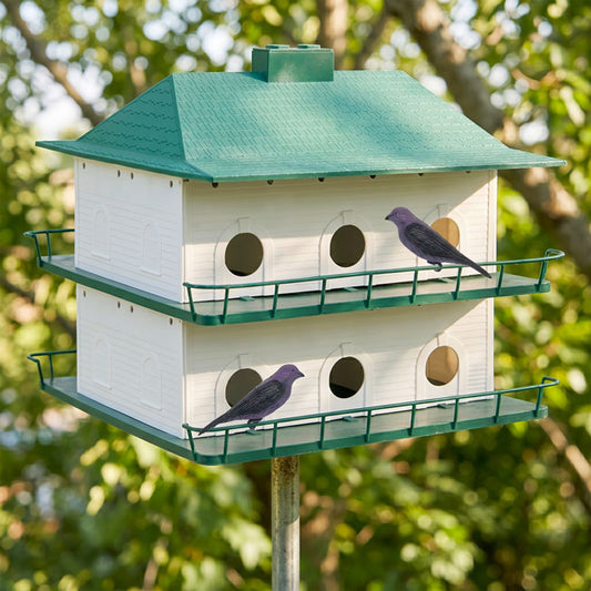 Heath 12-Room Two-Story Purple Martin House Package