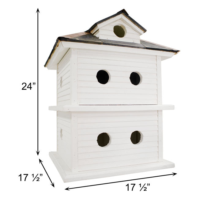Bird In Hand Mount Joy 2 Level Purple Martin Manor, 9 Room