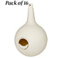 Heath Two-Piece Martin Gourds, Crescent SREH, 16 Pack