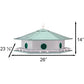 Heath 6-Room Deluxe Purple Martin House Kit by Prime Retreat