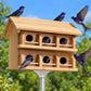 Heath Cedar Purple Martin House, Round Entrance Holes