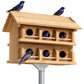 Heath Cedar Purple Martin House, Round Entrance Holes