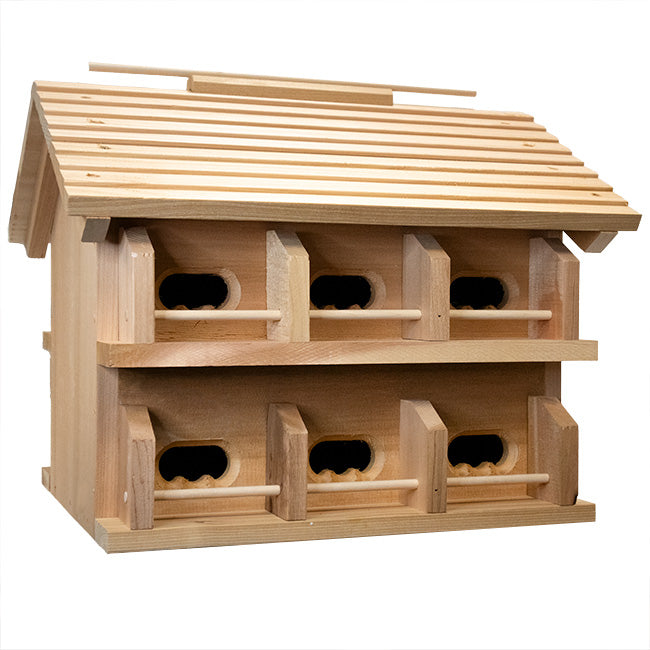Heath Cedar Crescent Entry Purple Martin House Package