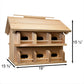 Heath Cedar Crescent Entry Purple Martin House Package