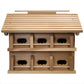 Heath Cedar Crescent Entry Purple Martin House Package