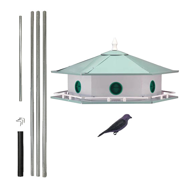 Heath 6-Room Deluxe Purple Martin House Kit by Prime Retreat