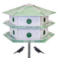 Aluminum Two-Story Martin House & Pole Kit, 12 Room