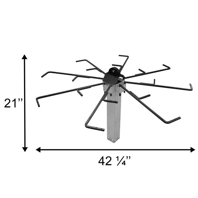 S&K Fountain Rack with 8 Double L Arms