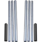 S&K Telescoping Aluminum Tri-Poles w/Ground Sockets, 2 Pack